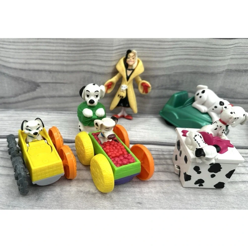VINTAGE 80'S - 90'S MCDONALD'S HAPPY MEAL TOYS BAMBI 101 DALMATION  MERMAID  *20
